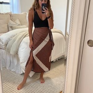 Zara wrap skirt